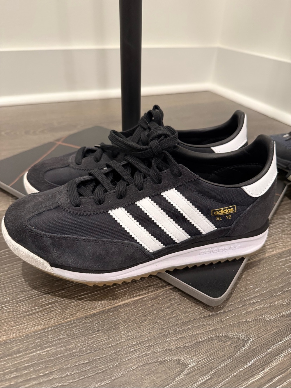 adidas SL 72 Men’s Sneakers in Black and White